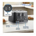 TAM8104GR Sunbeam  French Riviera 4 Slice Toaster - Graphite